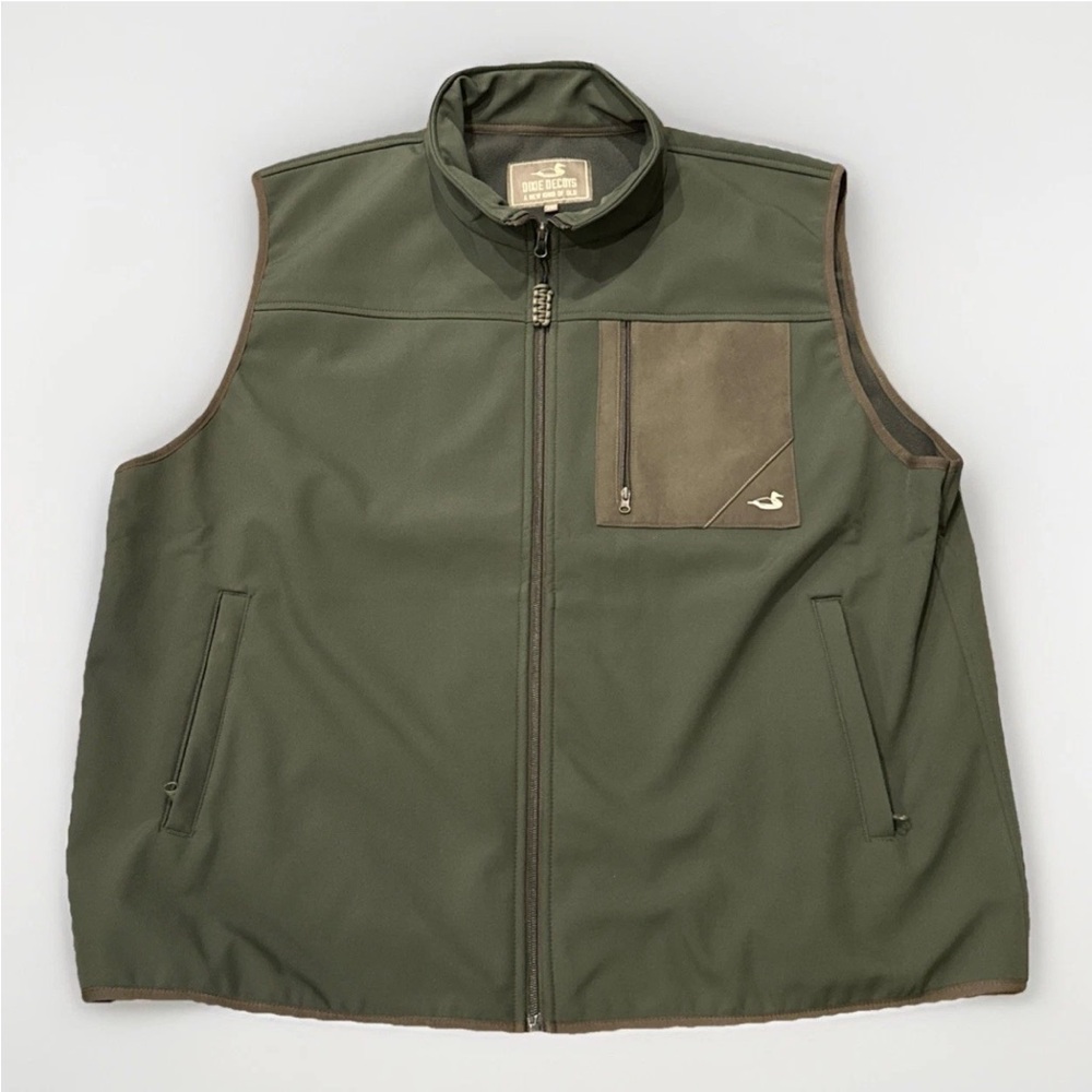 Dixie Decoys Pamlico Layering Vest Bayou Mens XXL Water-resistant Hunting